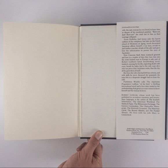 2/$50 - The Aquitaine Progression by Robert Ludlum - Picture 8 of 16